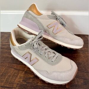 New Women's 515 New Balance Gray, Rose Gold, Light Purple Shoes Sneakers - US 11